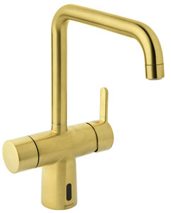 Silhouet Touchless kitchen tap (Brushed Brass PVD)